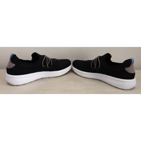 Clarks Women's Sz 10M Black Cloudsteppers Ezera Run Slip-On Knit Sneakers - Picture 8 of 10